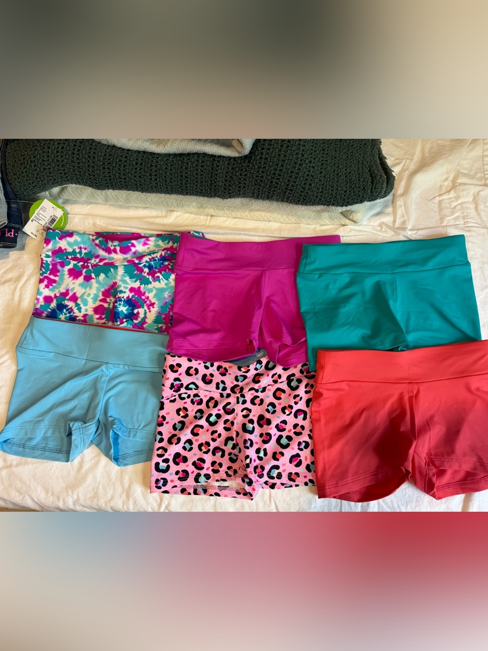 Lucky & Me Girls Performance/Tumbling Shorts Bundle